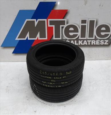 (2db | ÁR/DB)[GYÁRI HASZNÁLT] GOODYEAR - EAGLE F1 (RSC) | 245/45R18 100Y DOT: 1921 | 5.2MM